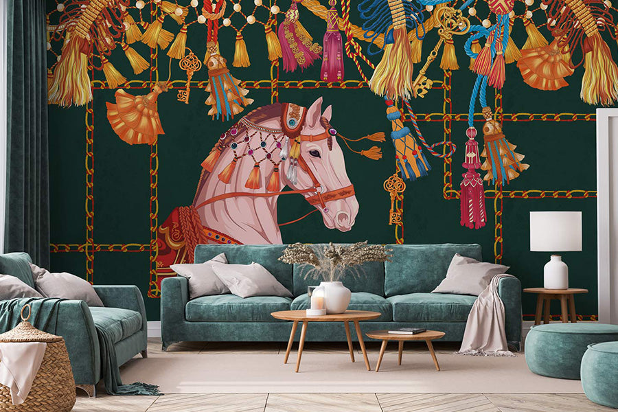 4 Beautiful Horse Wallpaper Murals for Your Home Interior Space