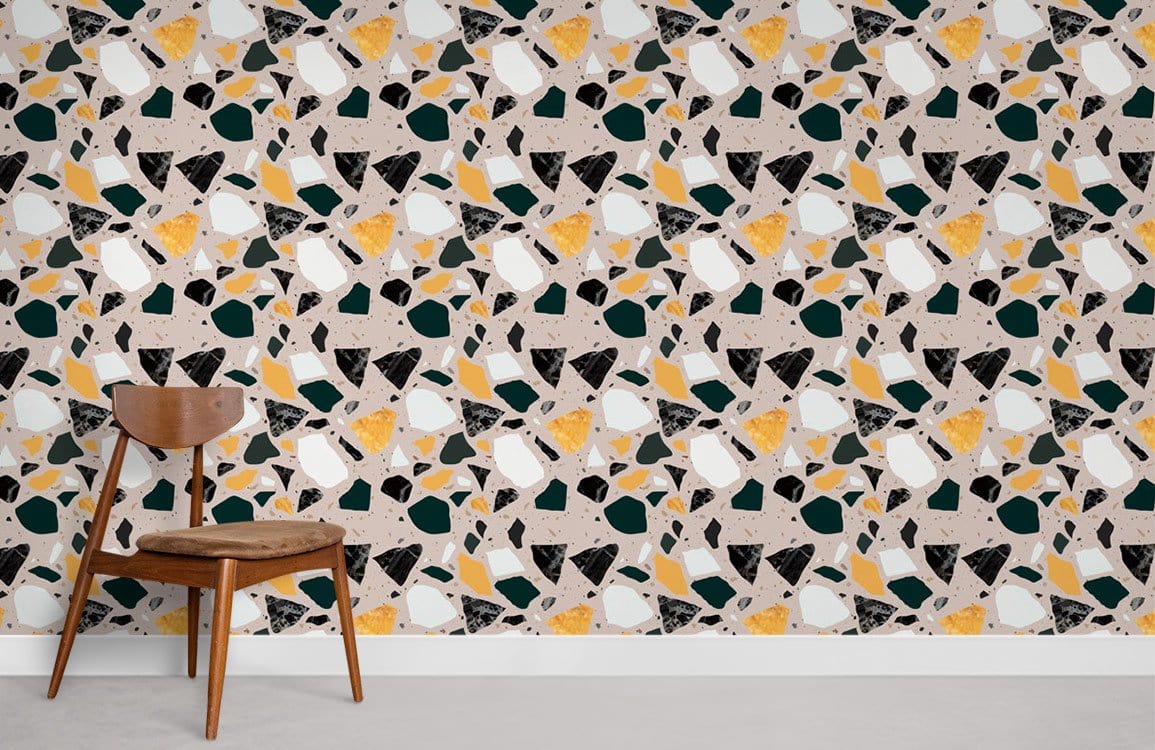 Texture Terrazzo Marble Wallpaper Mural Room