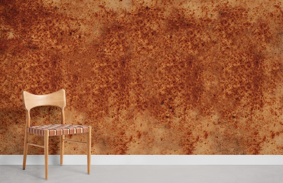 Patina Metal Rust Effect Photo Wallpapers Room