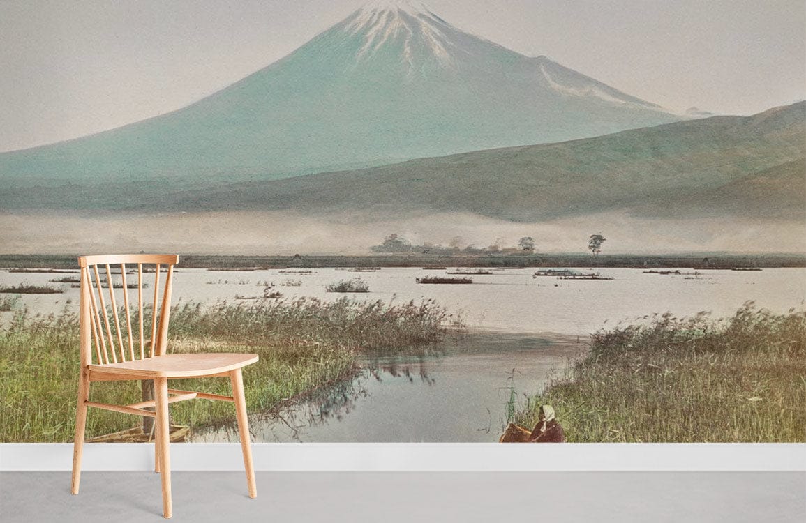 Mount Fuji Mural Wallpaper Room