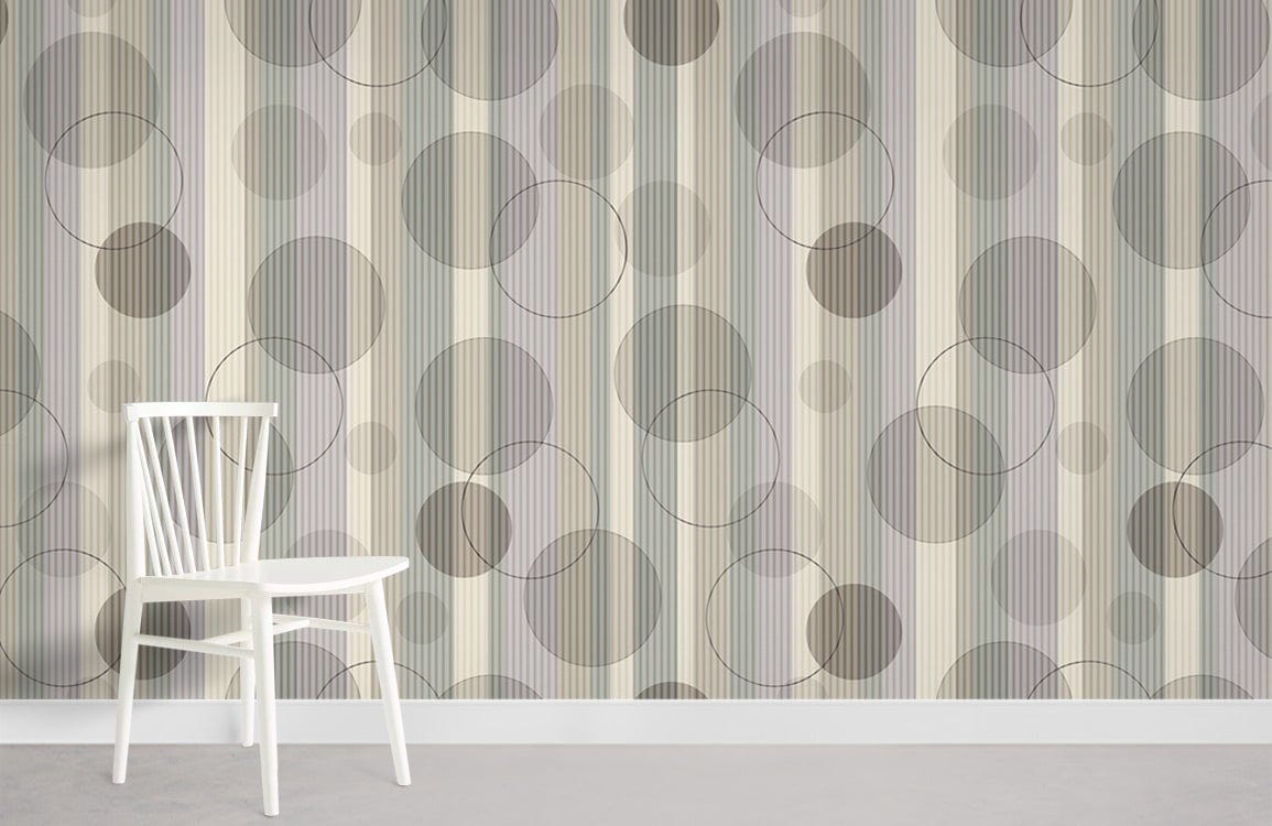 Polka Dot Pattern Wall Murals Room