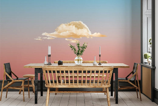 10 Fabulous Ombre Wallpaper Ideas to Soften Your Home Ambience