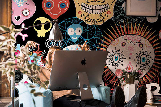 Why Can Skeleton Be a Kind of Wallpaper?
