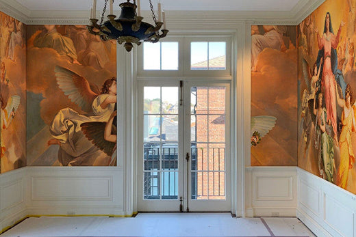 7 Classical Art & Religion Paintings Wallpaper Designs to Grace Your Space