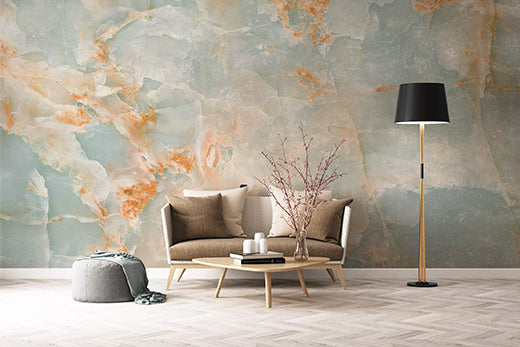 5 Geode Wallpaper Ideas for a More Vibrant Home