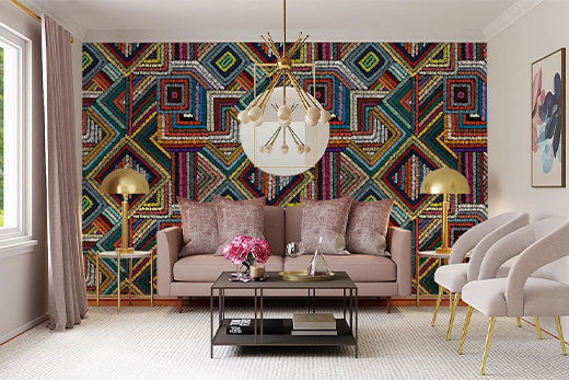 Creating An Eccentric Home With Boho Style Wallpapers