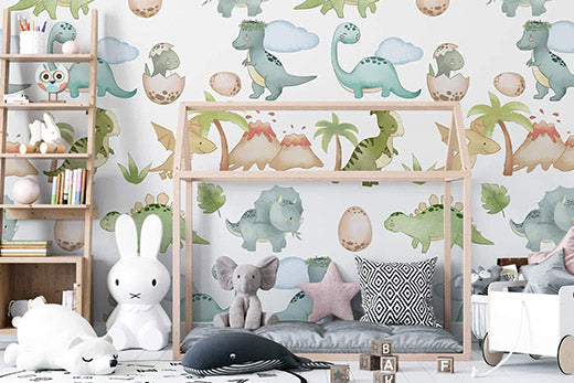 6 Adorable Dinosaur Wallpaper For Your Child’s Creative Experience