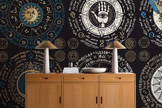 The Best Witchy Wallpaper Murals to Turn Plain Rooms Into Magical Dungeons