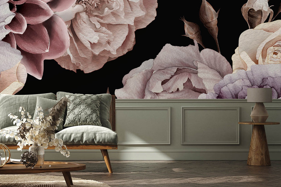 10 Dark Floral Wallpaper Ideas for An Aesthetic Interior Design