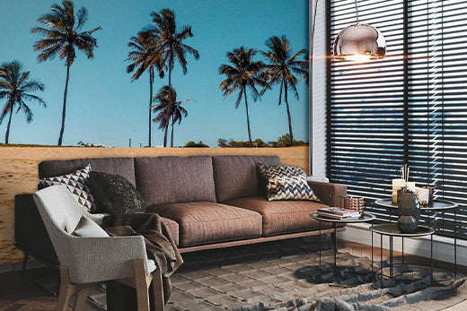 summer beaches wallpaper mural