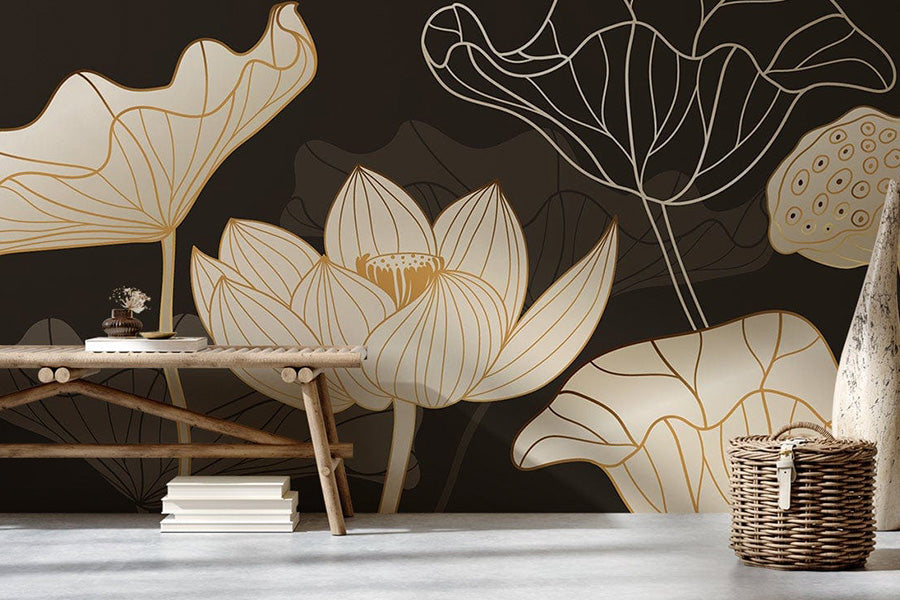 5 Lotus Wallpaper Ideas to Grace Your Home