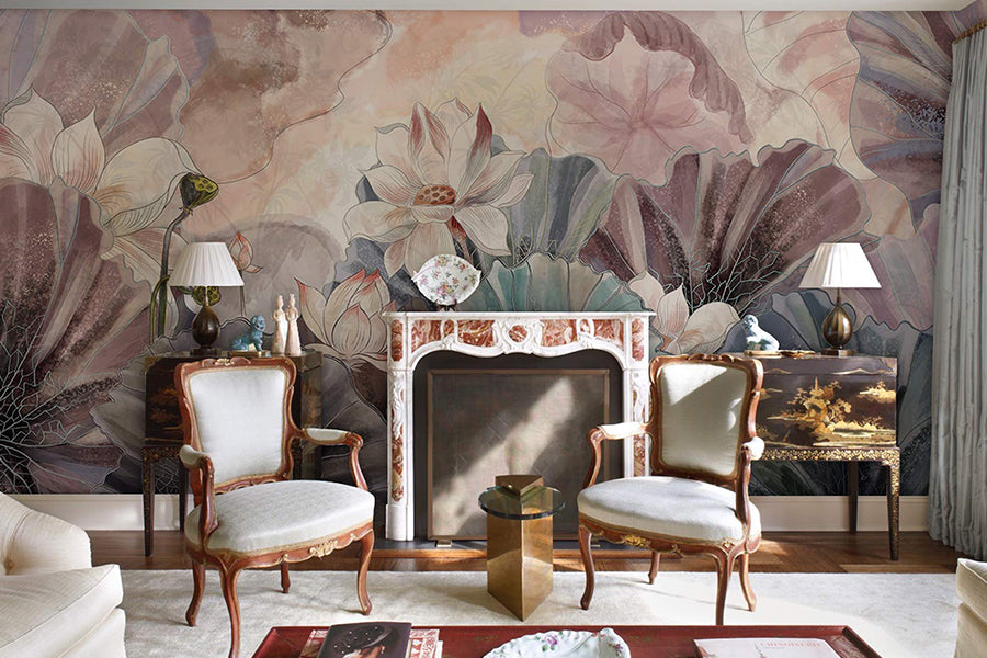 7 On-trend Chinoiserie Wall Mural Designs for Your Home