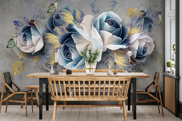 Flower 3D Wallpaper Murals