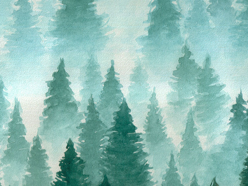 Watercolour Wallpaper Murals for Walls