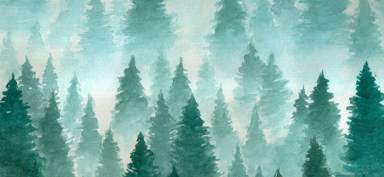 watercolor wallpaper mural