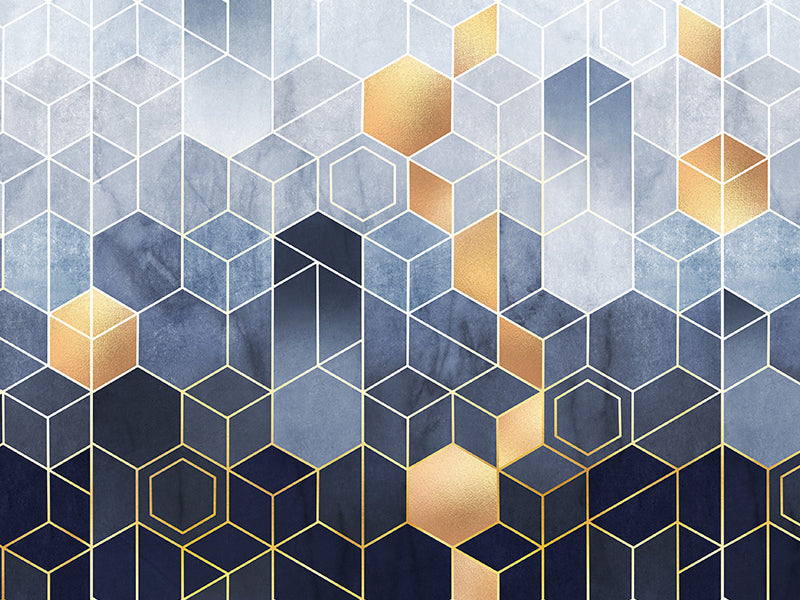 Geometric Wallpaper & Wall Murals