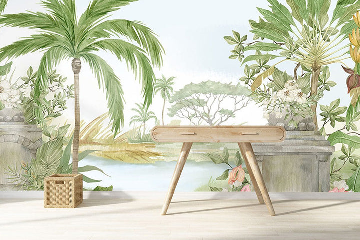 Palm Tree Wallpaper Murals for Walls