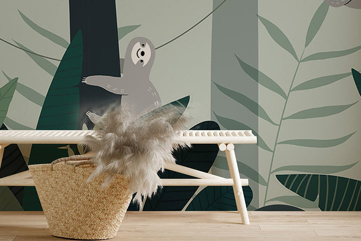 Sloth Wallpaper Murals