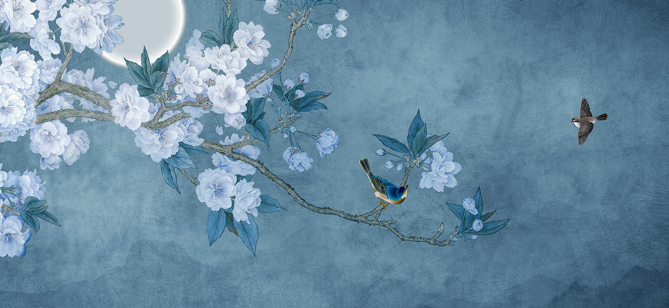 vintage mural wallpaper