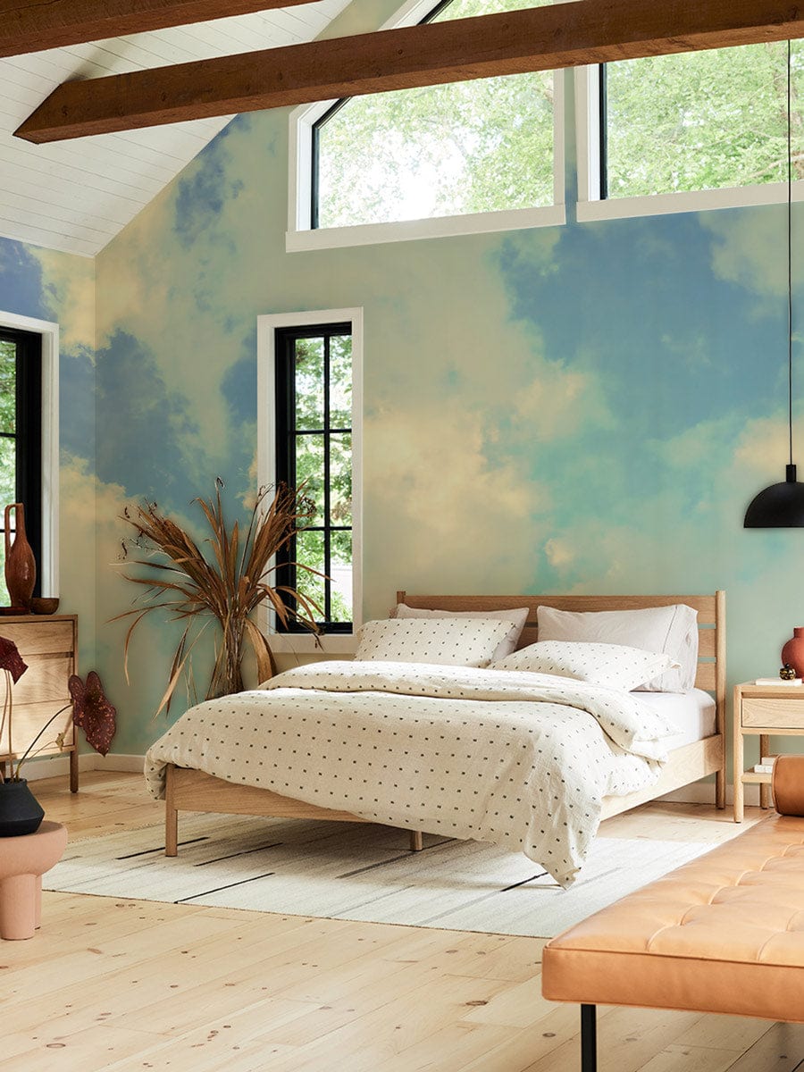 Morning Sky Haze Mural Wallpaper