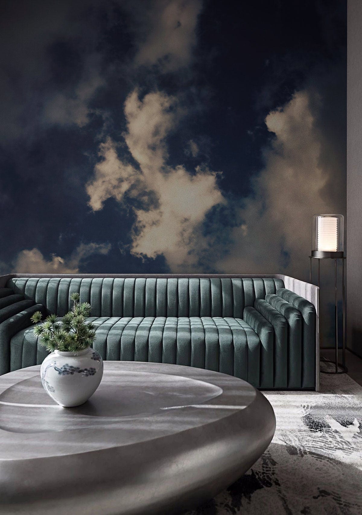 Dramatic Evening Sky Mural Wallpaper