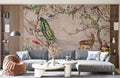 Jungle Animals Family Wallpaper Mural II