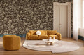 Vintage Botanical Lace Pattern Wallpaper