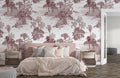 Rustic Tropical Oasis Landscape Mural Wallpaper
