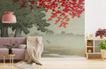 Deer in Autumn Forest Mural Wallpaper