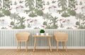 Flamingo Tropical Bliss Mural Wallpaper