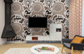 Tribal History Canvas Mural Wallpaper