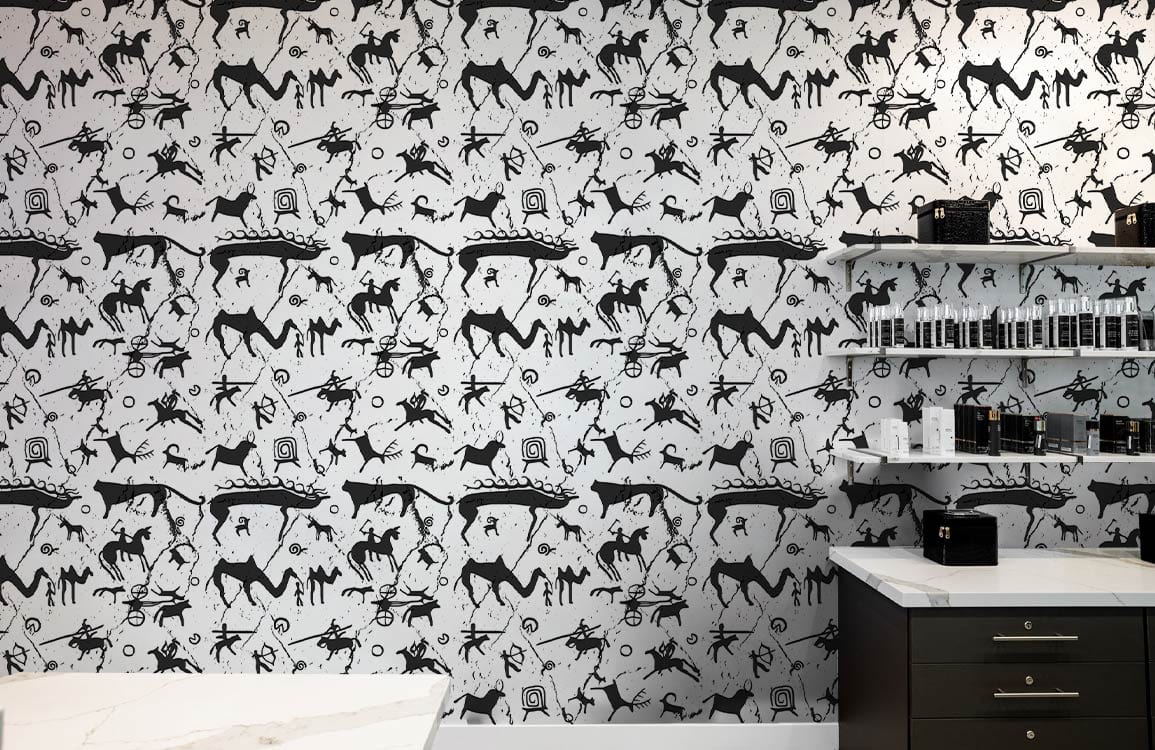 Ancient Desert Tales Mural Wallpaper