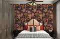 Regal Paisley Nightfall Mural Wallpaper