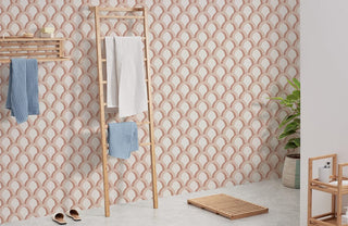 Blush Archway Elegance Mural Wallpaper