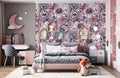 Elegant Blooming Peony Floral Mural Wallpaper