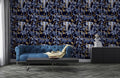 Repeat Elephants & Chains Wallpaper Mural