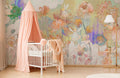 Elves In Flowers Wallpaper Mural II