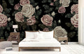 Enchanted Garden Roses Mural Wallpaper