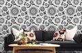 Solar Tribal Harmony Mural Wallpaper