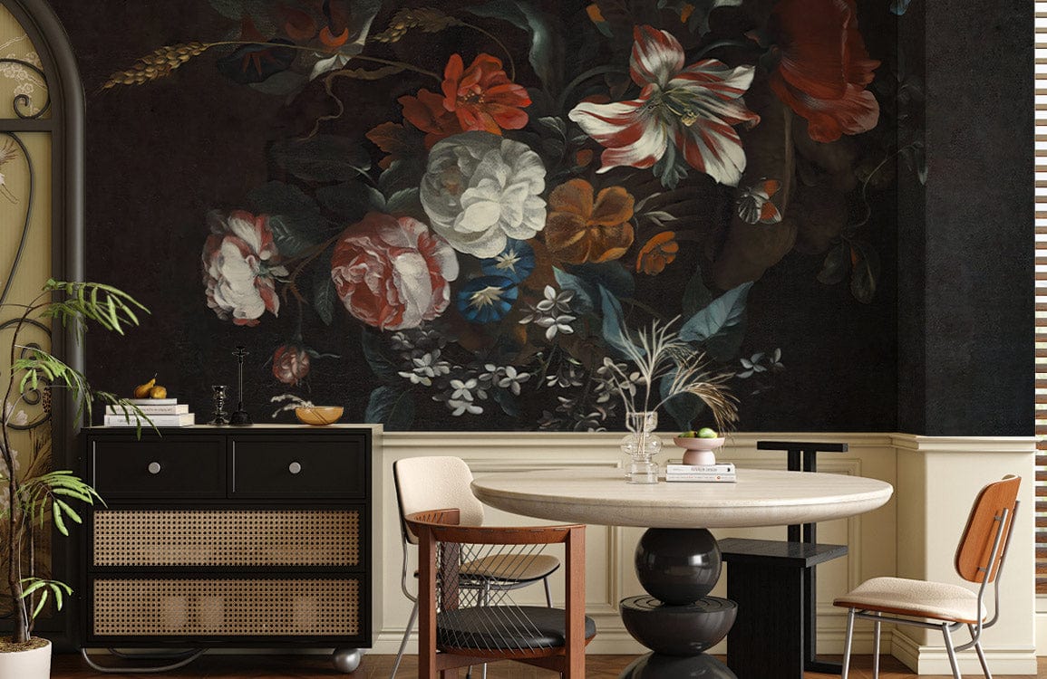 Timeless Floral Reverie Mural Wallpaper