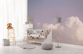 Cotton Candy Sky Mural Wallpaper