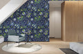 Midnight Garden Symphony Mural Wallpaper