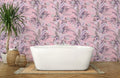 Repeat Flowers & Grass Wallpaper Mural