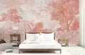 Vintage Tropical Peach Jungle Forest