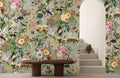 Flora and Fauna Wallpaper Mural II
