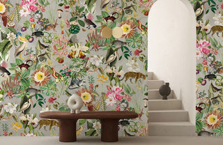 Flora and Fauna Wallpaper Mural II