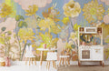 Elves In Flowers Wallpaper Mural