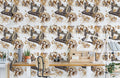 Vintage Craft Charm Mural Wallpaper