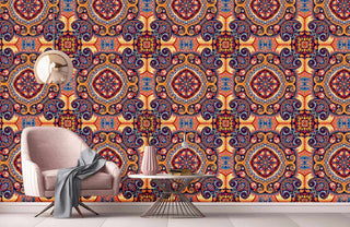 Majestic Mandala Medley Mural Wallpaper