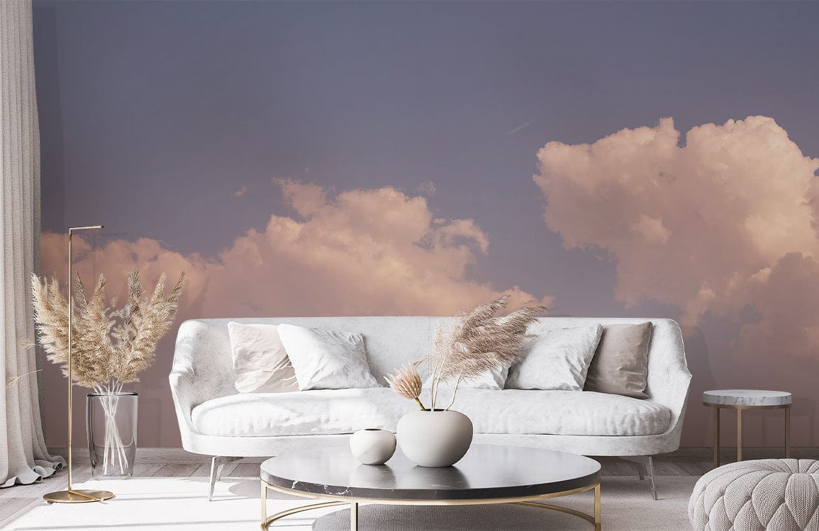 Pastel Cloud Dance Mural Wallpaper